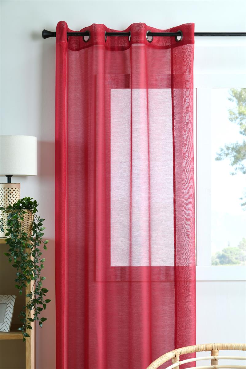 Linwood Röd – Spetsgardin 140 x 260 cm