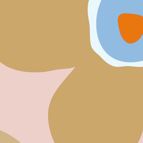 Big Flower Biscuit - Lola vaxduk med stora blommor