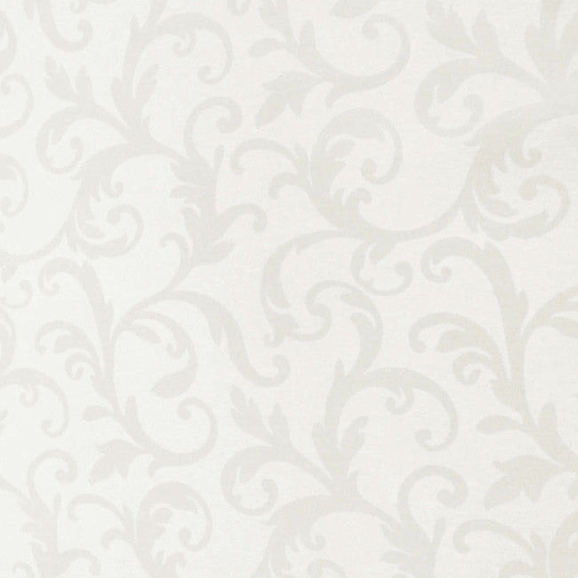 Louvre Greco Jacquard textilvaxduk vit, 160 cm bred