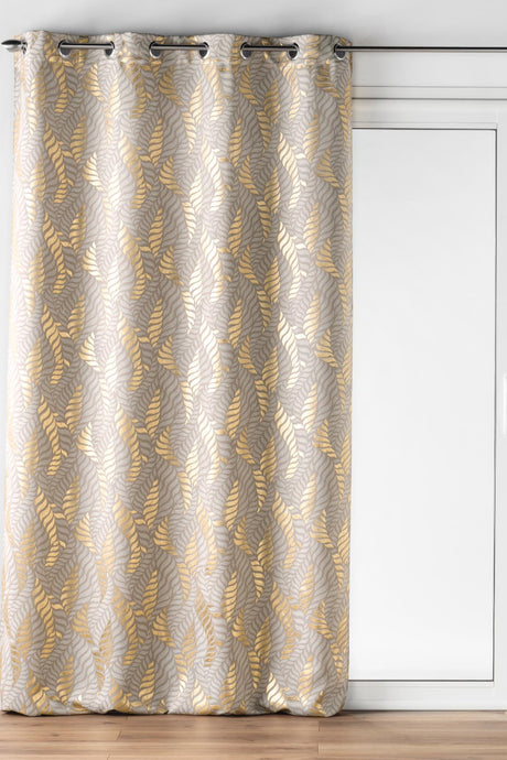 Lyra Taupe – Mörkläggningsgardin 140 x 260 cm