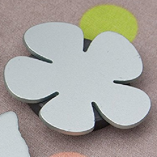 Magnetiska duktyngder Silverblomma - set med 4 st.