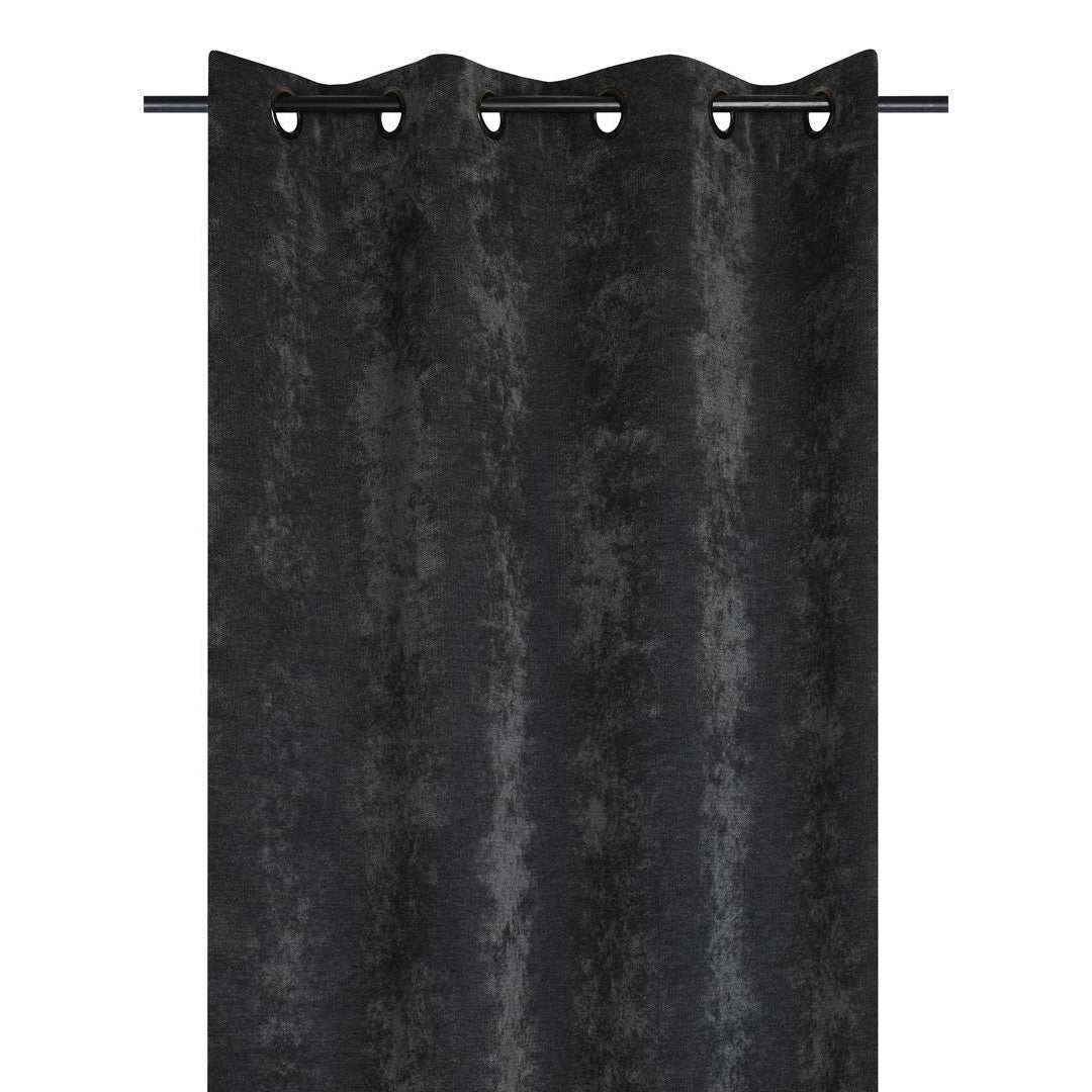 Manchester Grå – Isolerande gardin 140 x 260 cm, upphängd