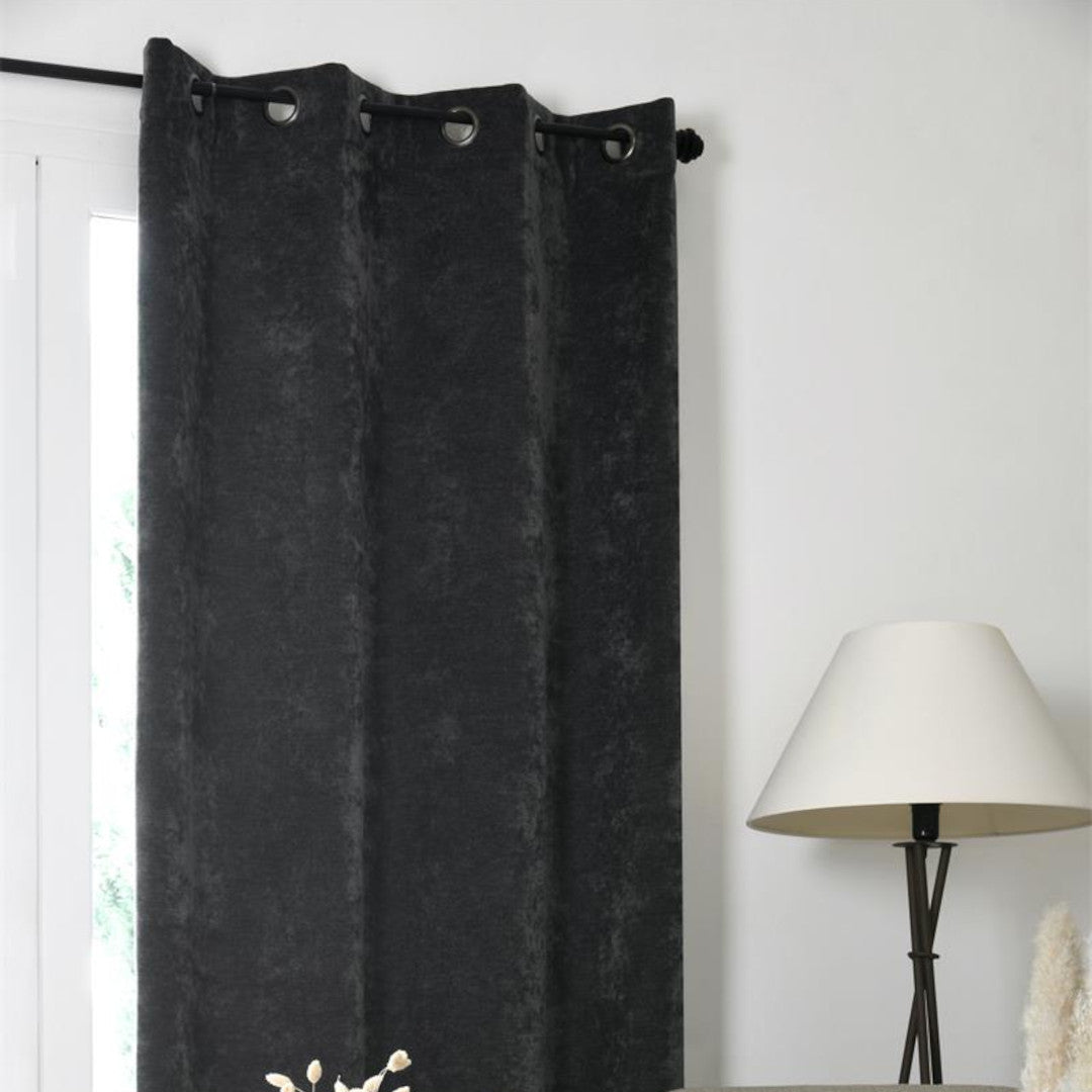 Manchester Grå – Isolerande gardin 140 x 260 cm