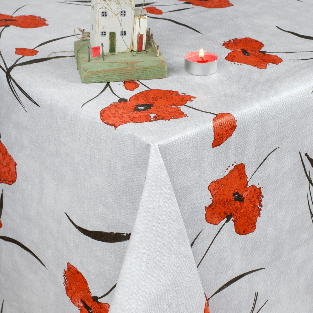 Manga-Valmuer, vaxduk med lätt präglad yta