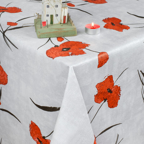 Manga-Valmuer, vaxduk med lätt präglad yta