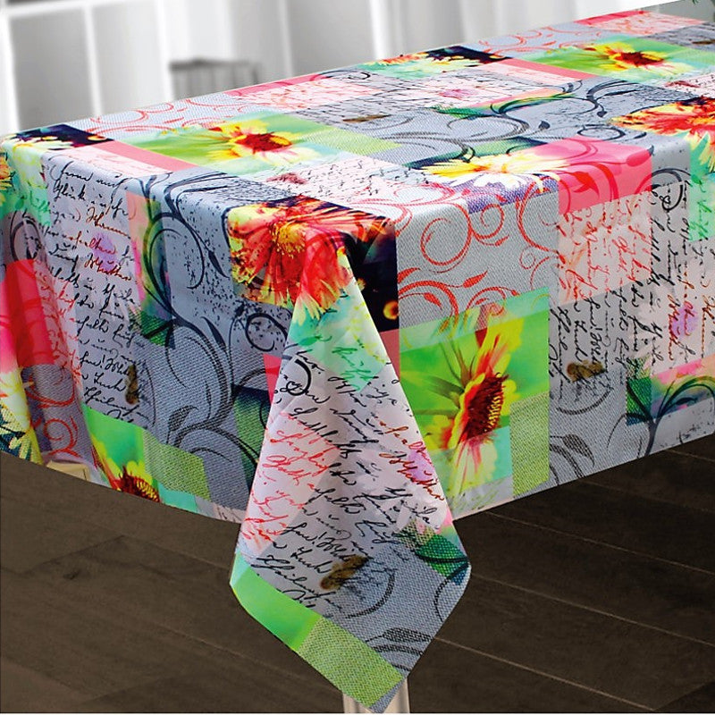 Marog duk 150 x 300 cm med blommor