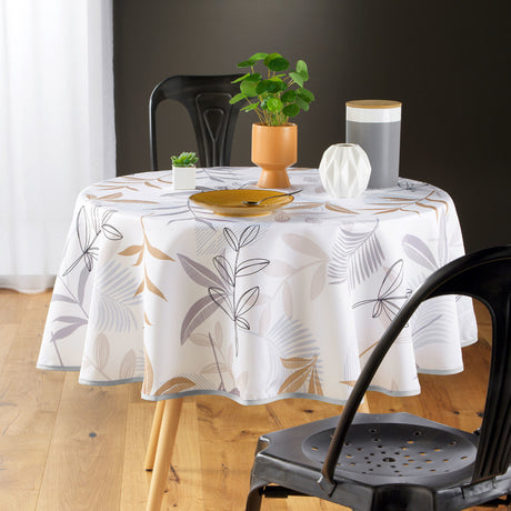 Miraline Ø 180 cm, rund duk med fläckskydd