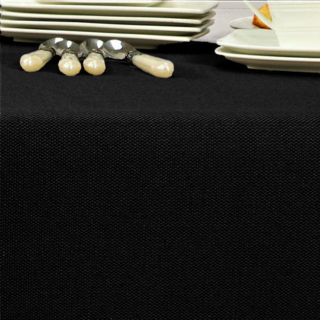 Morissot 180, enfärgad vävd textilvaxduk - Svart