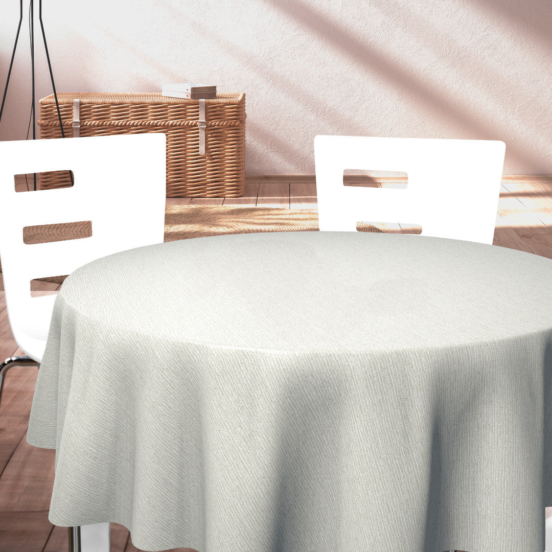 Namaste Earl Grey - 160 cm bred rundvaxduk i tidslöst design