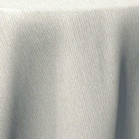 på bordet Namaste Earl Grey - 160 cm bred beige vaxduk i tidslöst design