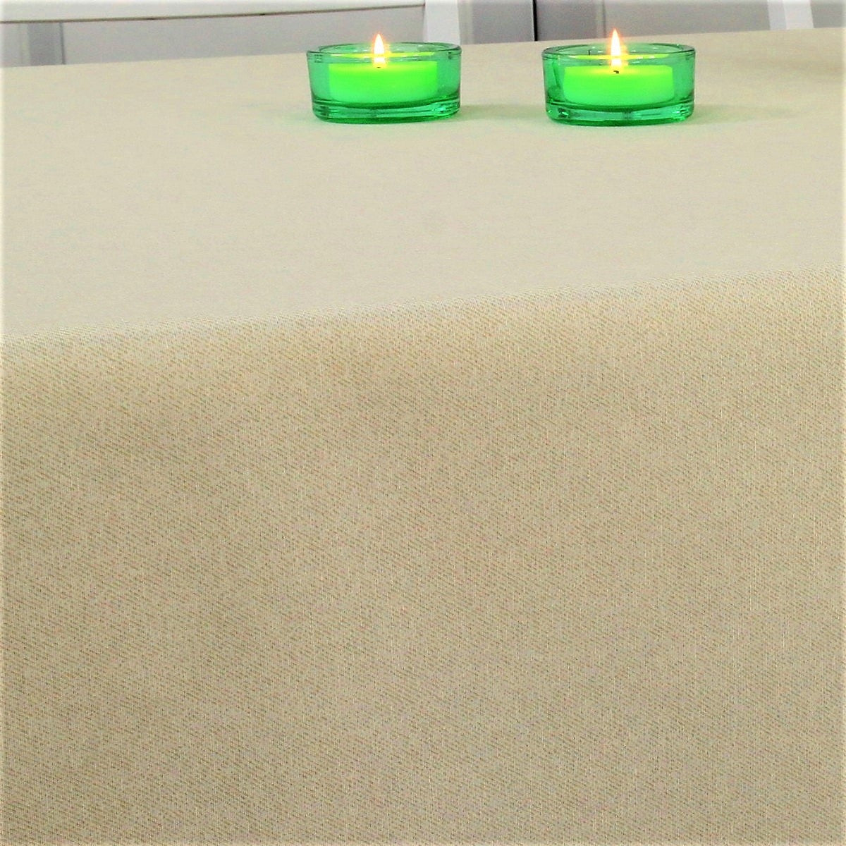 Enfärgad textilvaxduk natur - Dali 160 cm bred