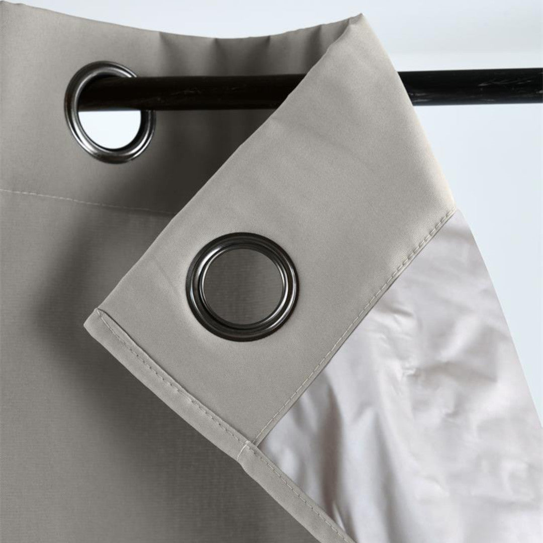 Nelson Linnefärgad – Isolerende Gardin 135 x 240 cm, hörn