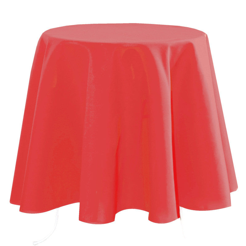 Nelson – enfärgad rund tygduk Ø 180 cm, Corail