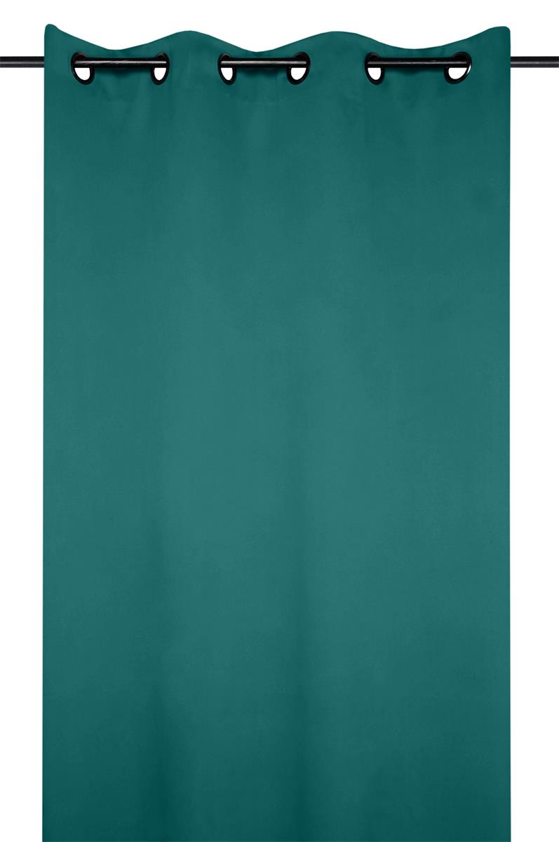 Notte Emerald – Mörkläggningsgardin 135 x 180 cm i miljö