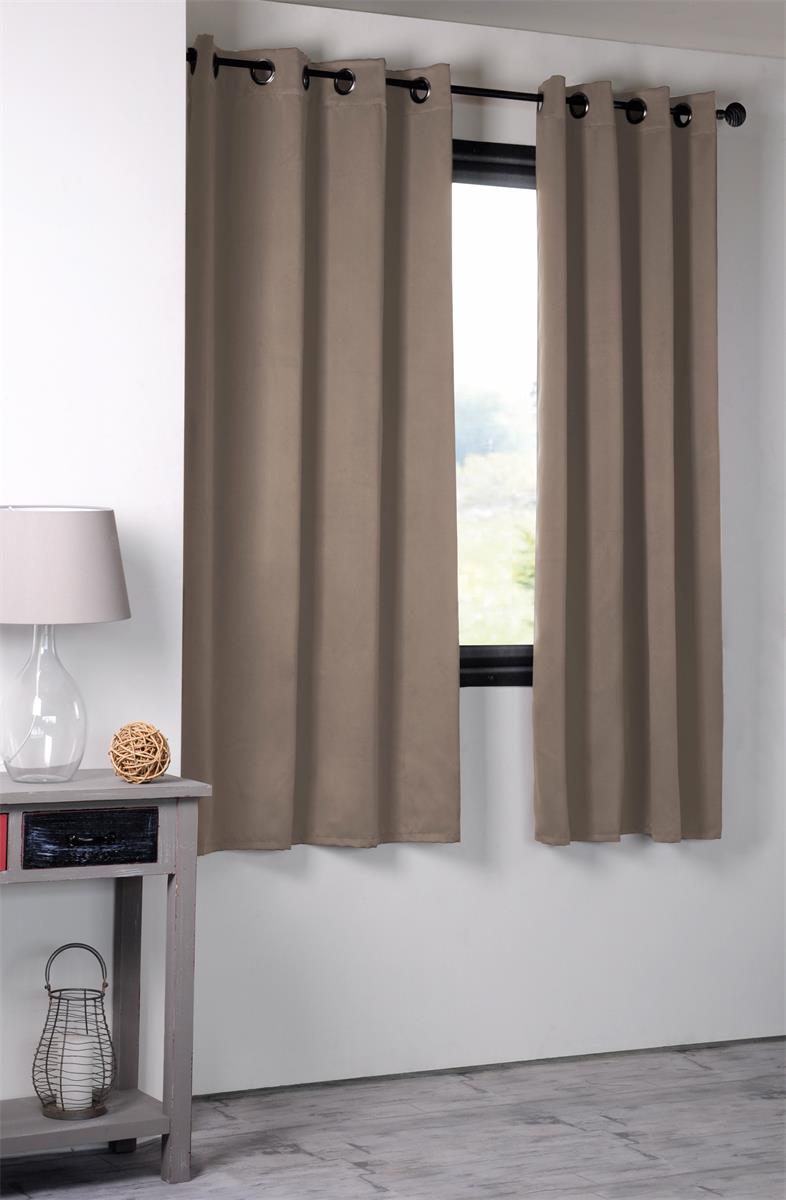 Notte linnefärgad – Mörkläggningsgardin 135 x 180 cm