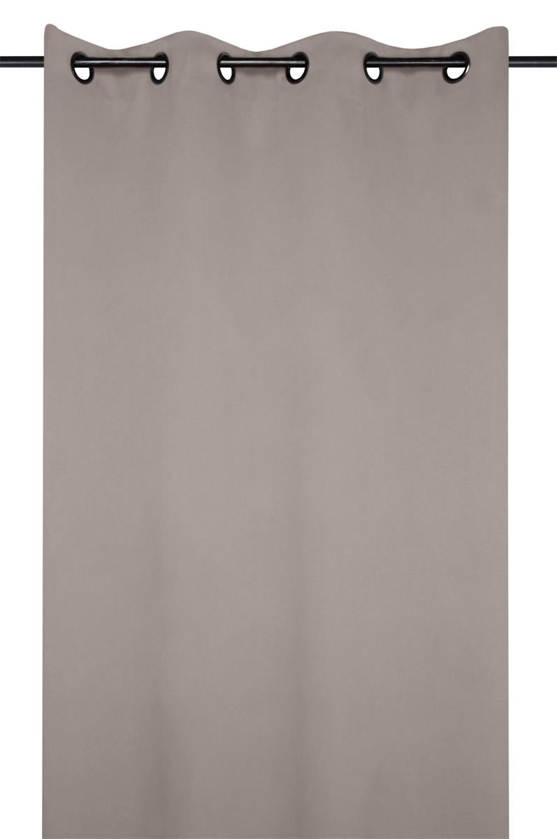 Notte linnefärgad – Mörkläggningsgardin 135 x 250 cm i miljö