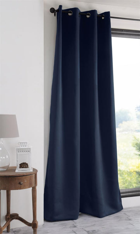 Notte Navy – Mörkläggningsgardin 135 x 250 cm