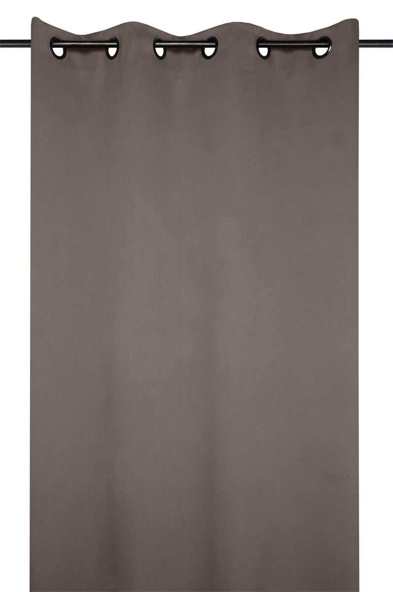 Notte Taupe – Mörkläggningsgardin 140 x 280 cm i miljö