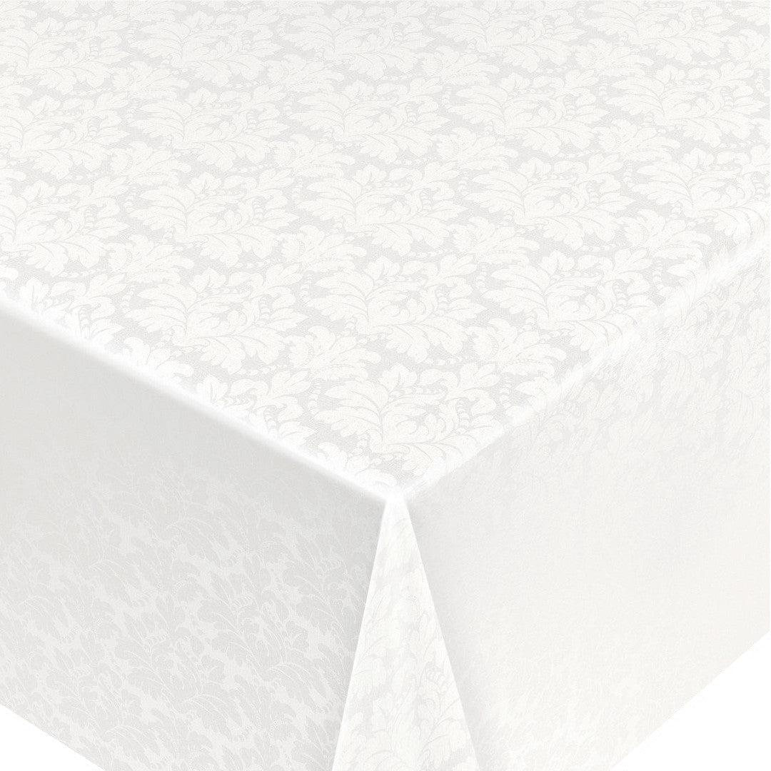 Ornament vit – PVC-fri vaxduk