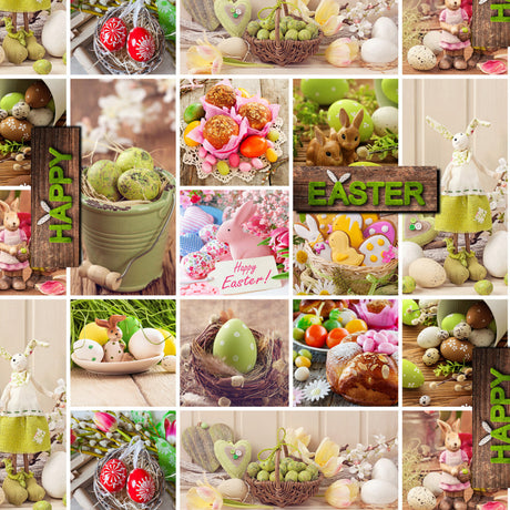 Påskvaxduk - Påskpynt & Påskägg