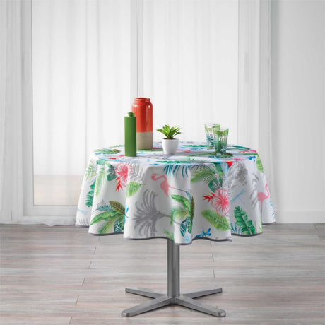 Paradizio White Ø 180 cm, rund duk med fläckskydd