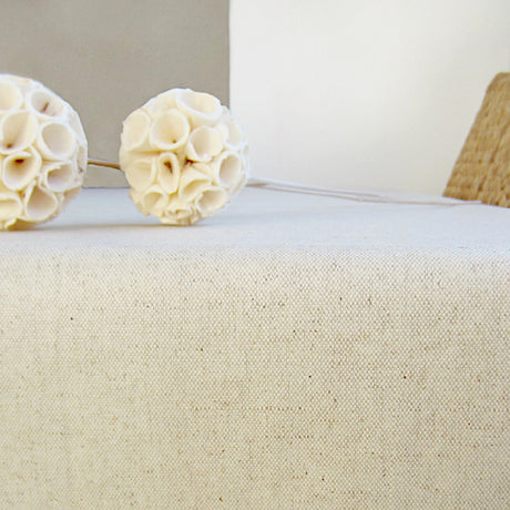 Roa Lino - Textilvaxduk i naturligt linne-look 160 cm bred