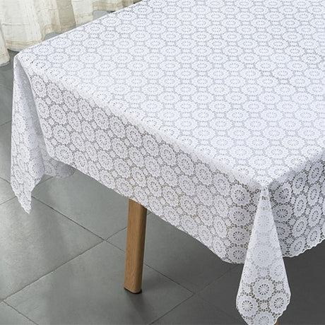 Spetsvaxduk Rosetta - Spetsduk med rosetter och blommor