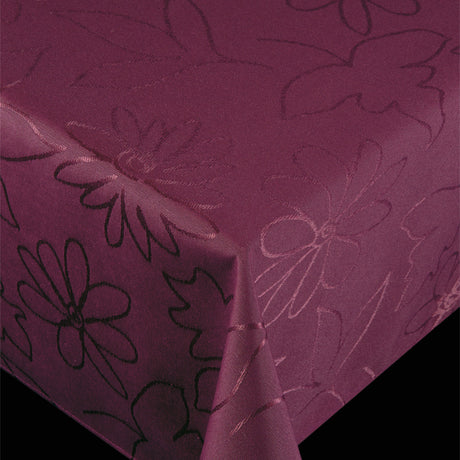 Royal Flowers Lila - Jacquardvävd textilduk med elegant mönster