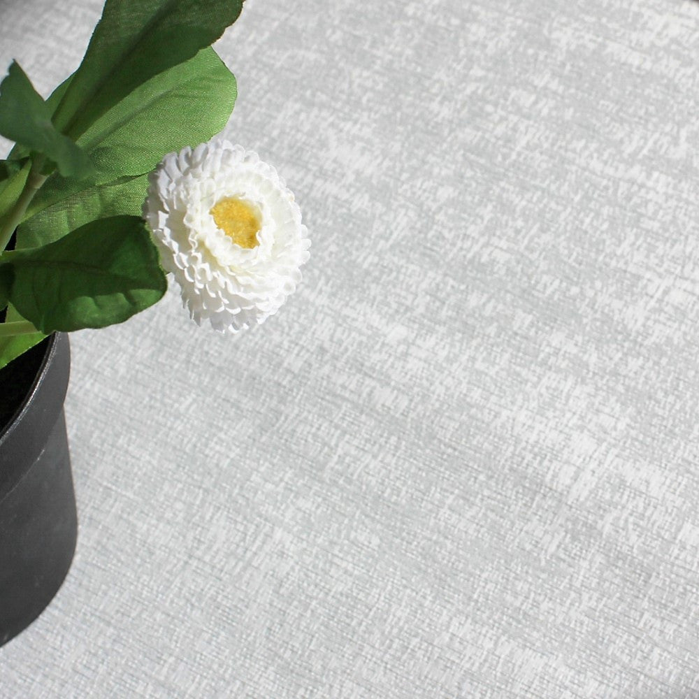 Morillo - Damastvävd rund textilvaxduk med resårkant