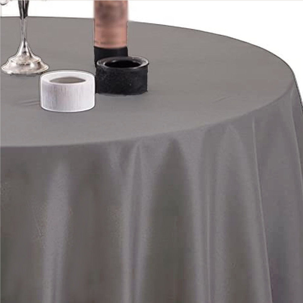 Gastro Grå Ø 220 cm, rund damastduk