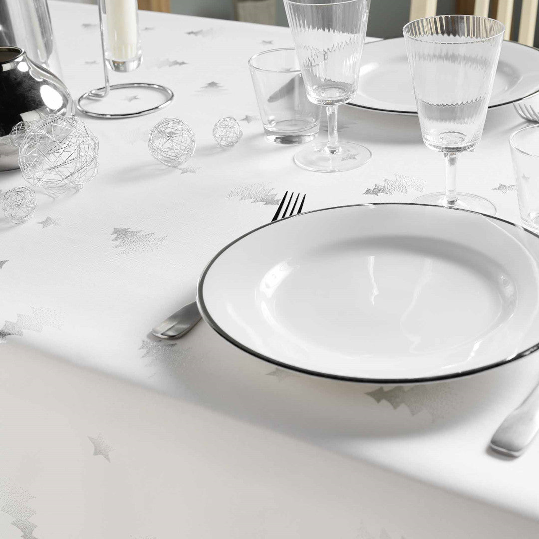 Dukat bord Safir Metallic Print 150 x 300 cm julduk