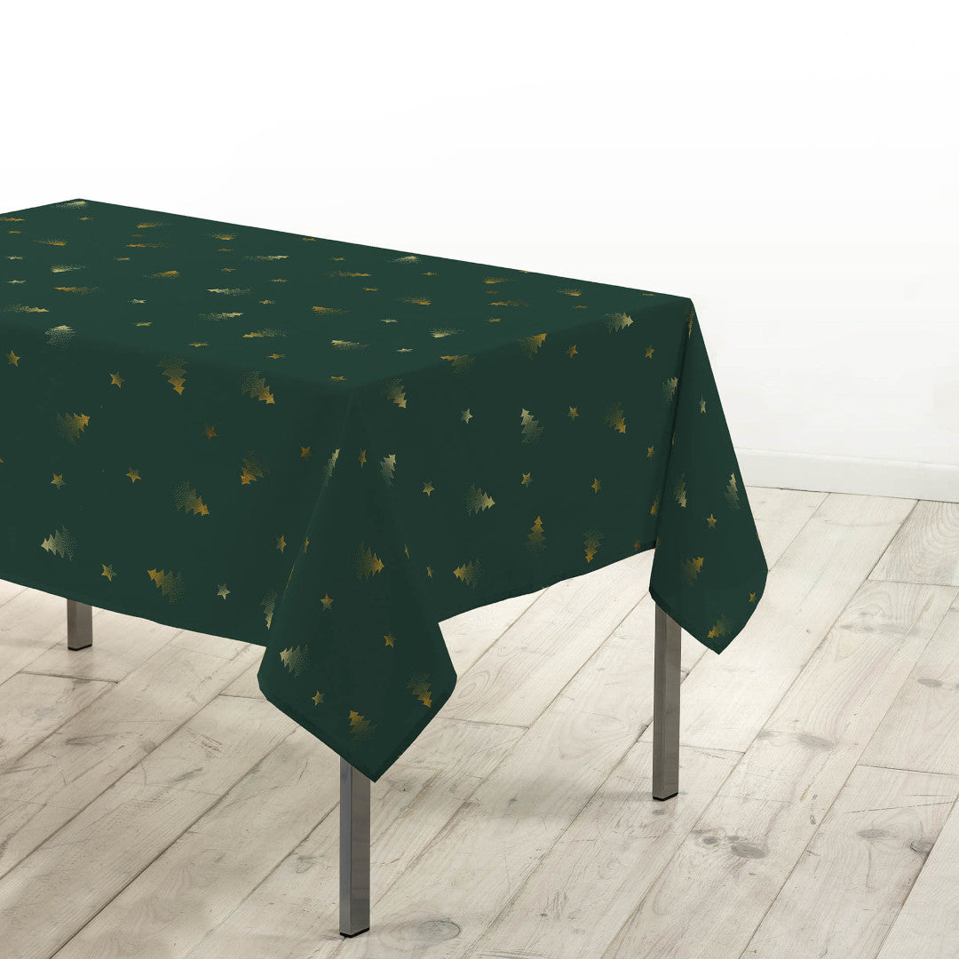 Sapin Grön/Guld – Julduk med fläckavvisande behandling 150 x 240 cm, miljö