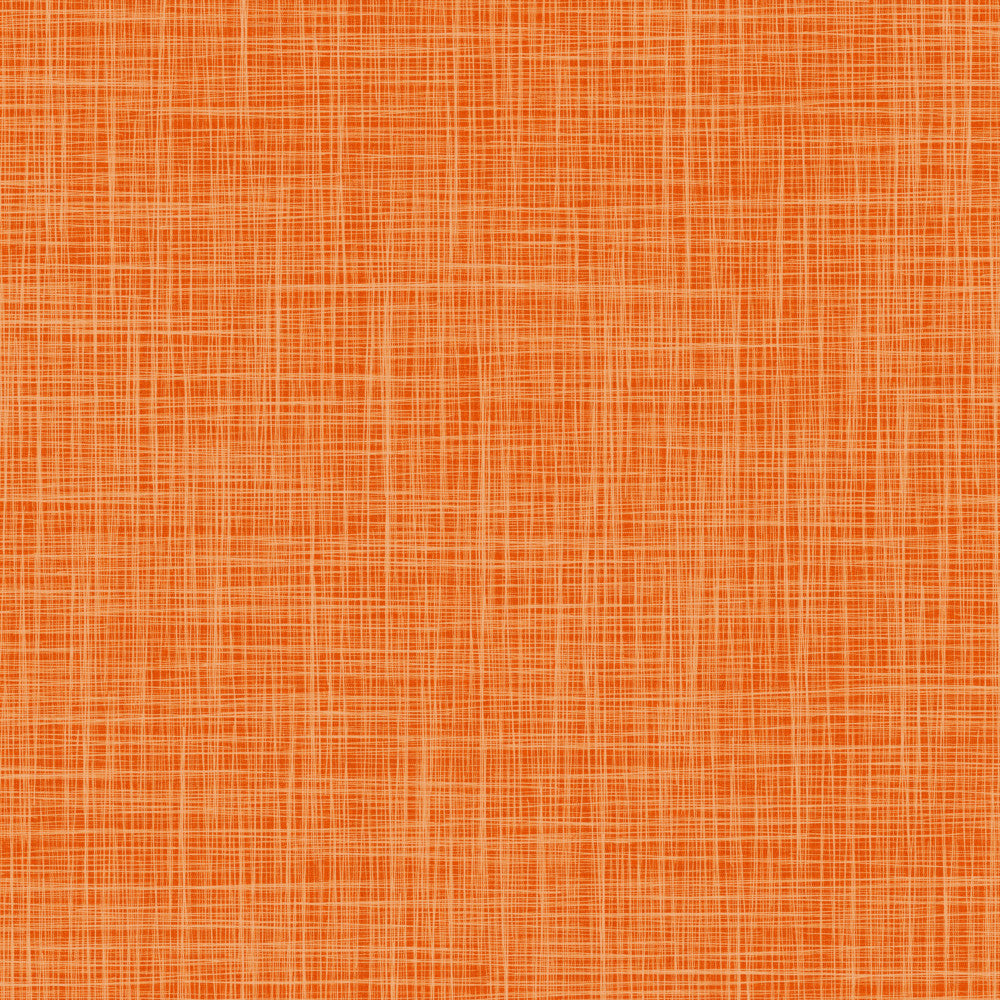 Sharon - Enfärgad duk med silverstruktur 140 cm - Apelsin