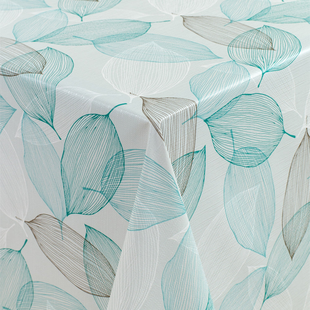 Skog vid stranden, vaxduk med lätt präglad yta