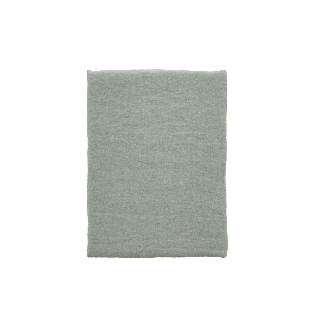 Södahl Pure Linen Sage – Rund linneduk Ø160 cm, förpackning
