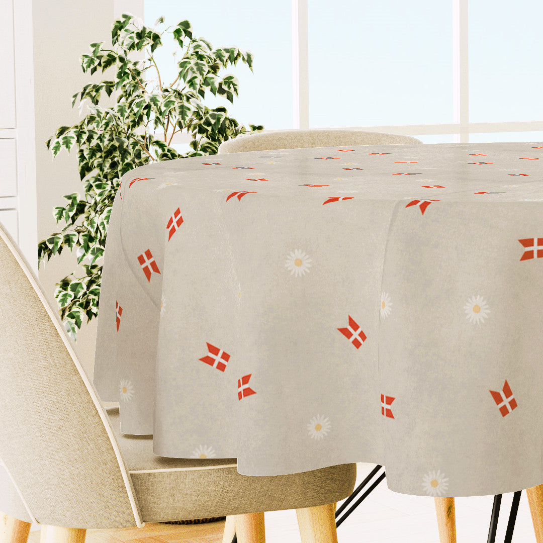 Sødahl Tillykke Textilvaxduk - födelsedagsduk i 100 % bomull med glidskydd