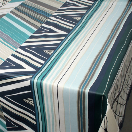 Sombrero Bleu textilvaxduk blå, 155 cm bred