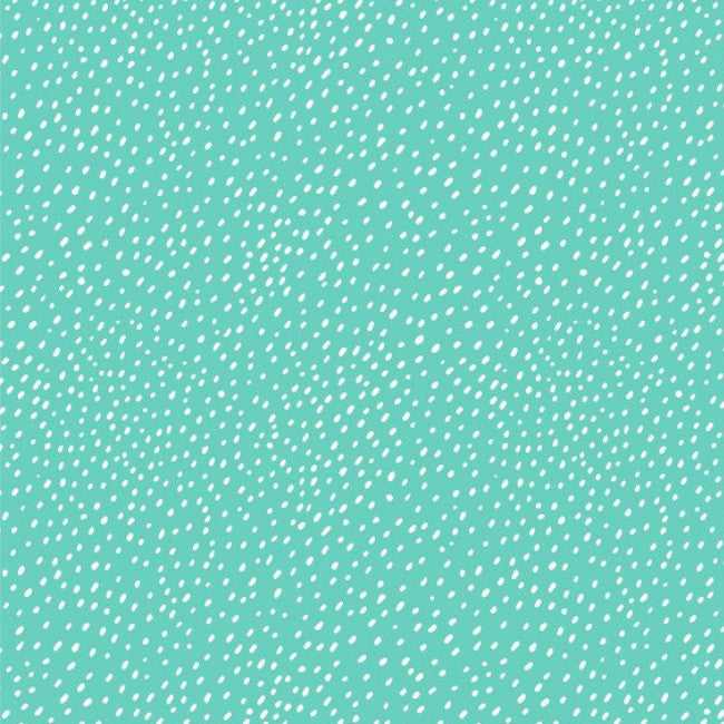 Närbild Lola vaxduk - Spot On Lagoon