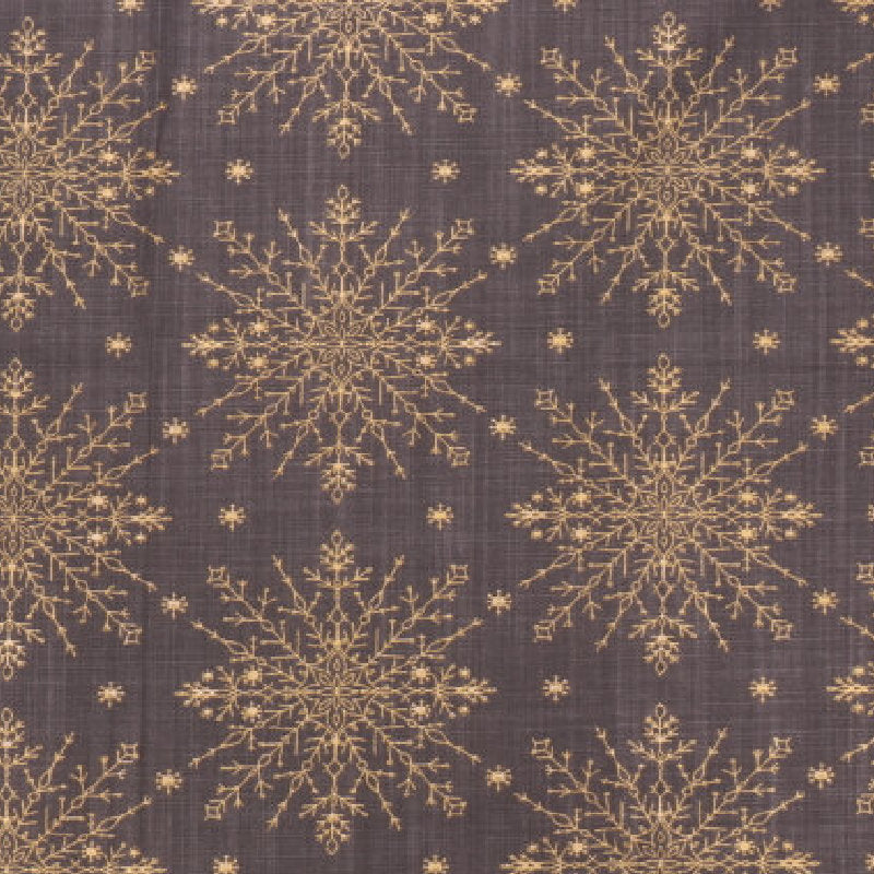 Jul Textilvaxduk - Starfreeze Antracit - 155 cm bred