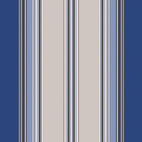 Textilvaxduk med uppladdningar, 175 cm - Vianne, blå