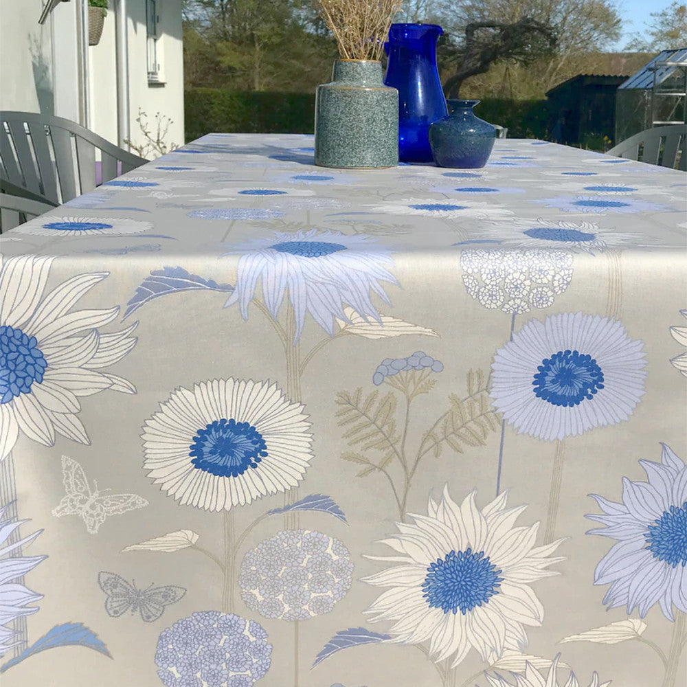 Sunflower Bel Air - Notes by Susanne Schjerning - textilvaxduk med glidskydd