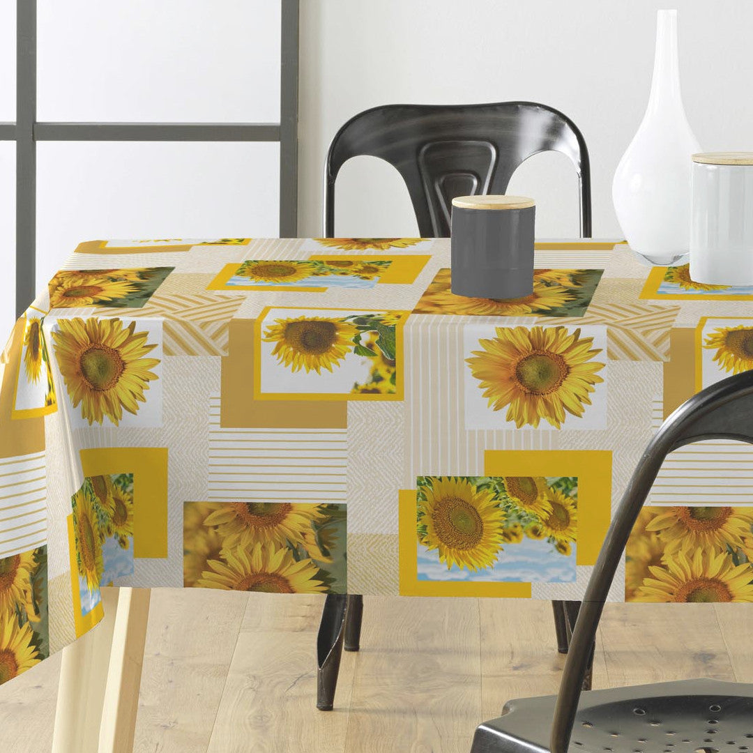 Sunflower - Sommarvaxduk med solrosor