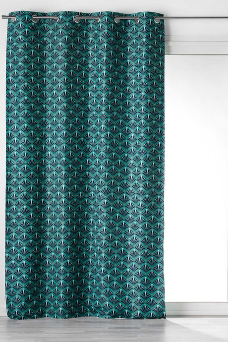 Surya Blå – 100% Mörkläggningsgardin 135 x 260 cm