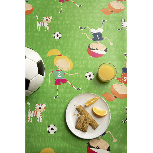 På dukat bord Lola vaxduk - Take a Shot