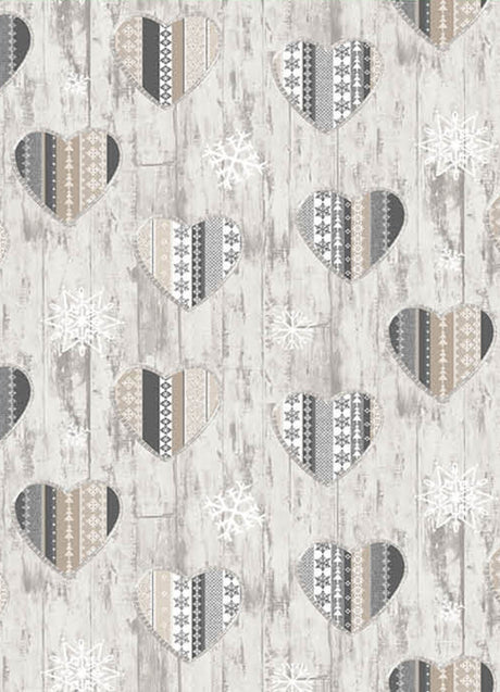 Taninges grå, Laura Lancelle textilvaxduk med teflon