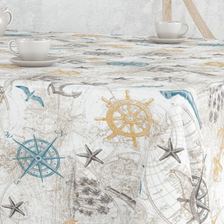 TESORO - Textilvaxduk med spännande skattkarta