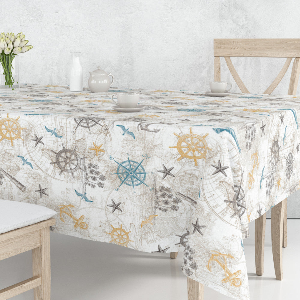 TESORO - Textilvaxduk med spännande skattkarta