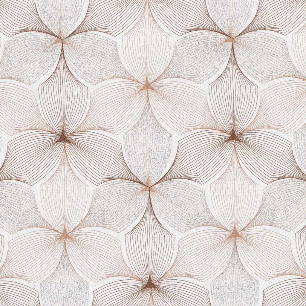 Textilia Glitter, Vanita - Ljus vaxduk med grafiskt mönster