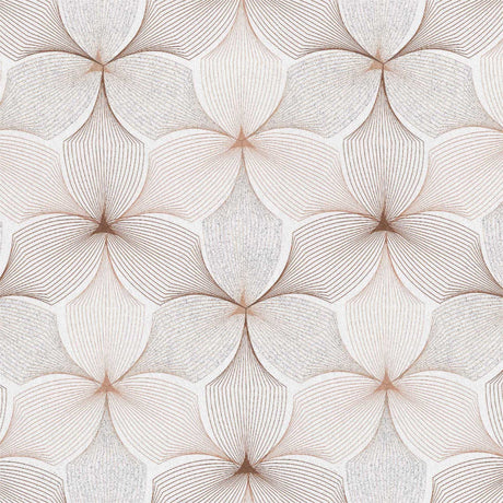 Textilia Glitter, Vanita - Ljus vaxduk med grafiskt mönster