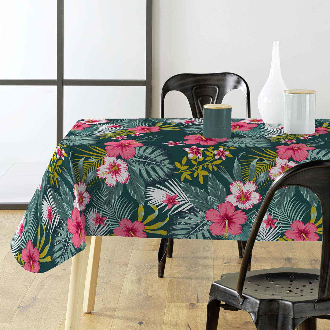 Miljö bild av Textilia Bella - med blommor och blad